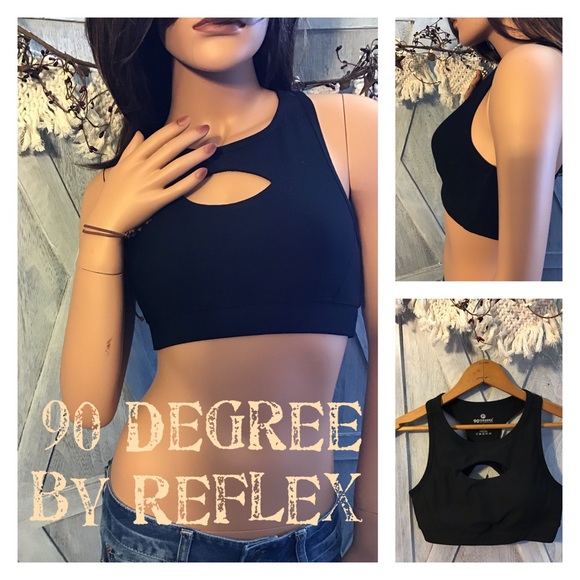 90 Degree By Reflex Tops - 90° Degree by Reflex/Padded Sports Bra